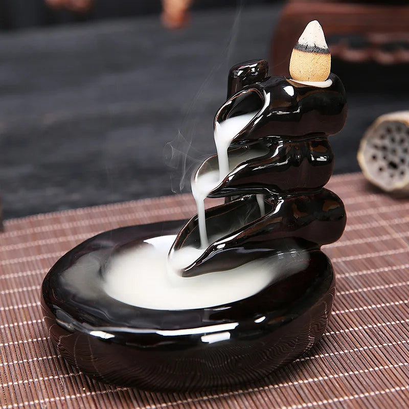 A Variety of Reverse Flow Incense Burner Incense Tower Incense Ceramic Incense Burner Ornaments